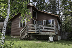 photo of a cabin